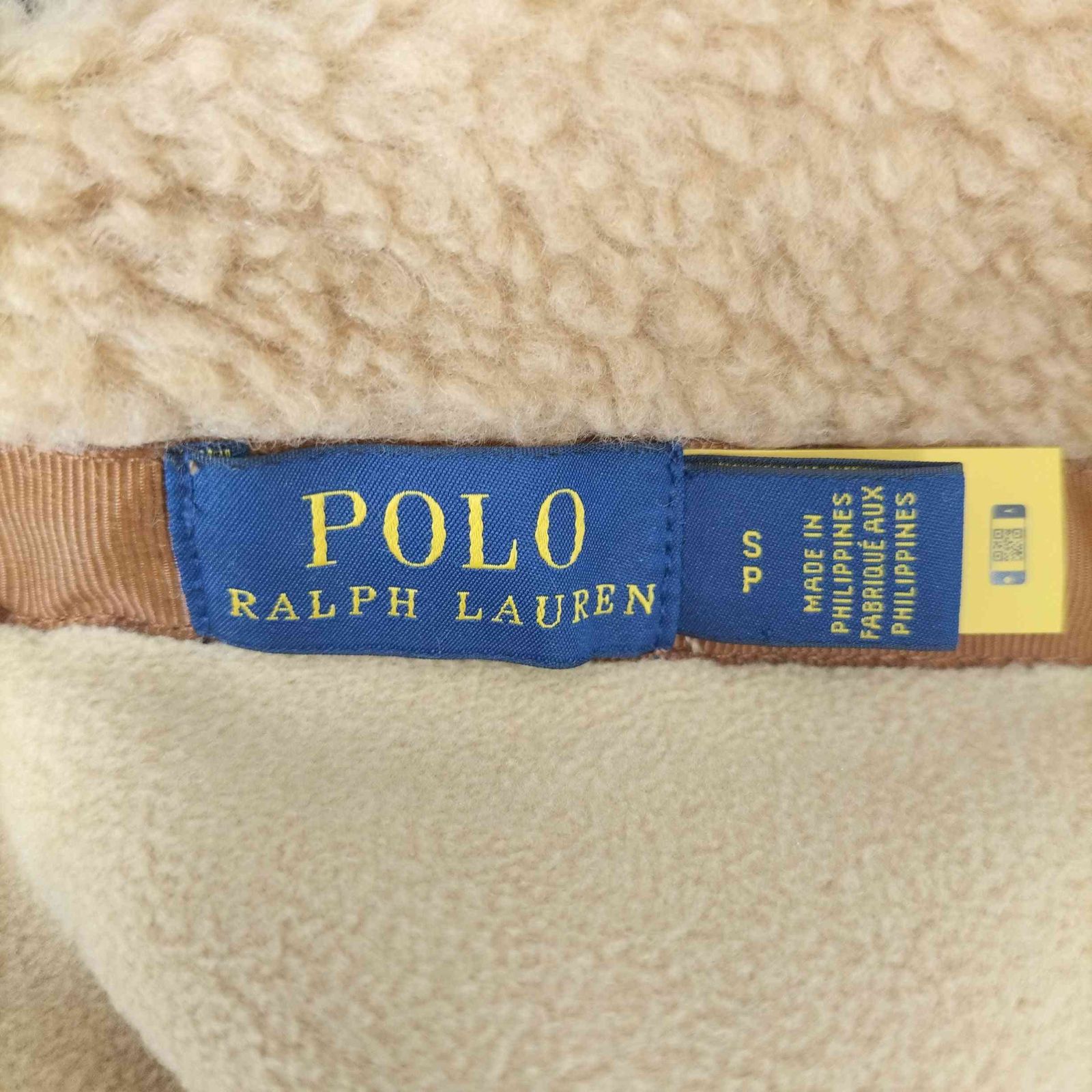 ポロラルフローレン POLO RALPH LAUREN Deri Detaylı Polar Ceket 