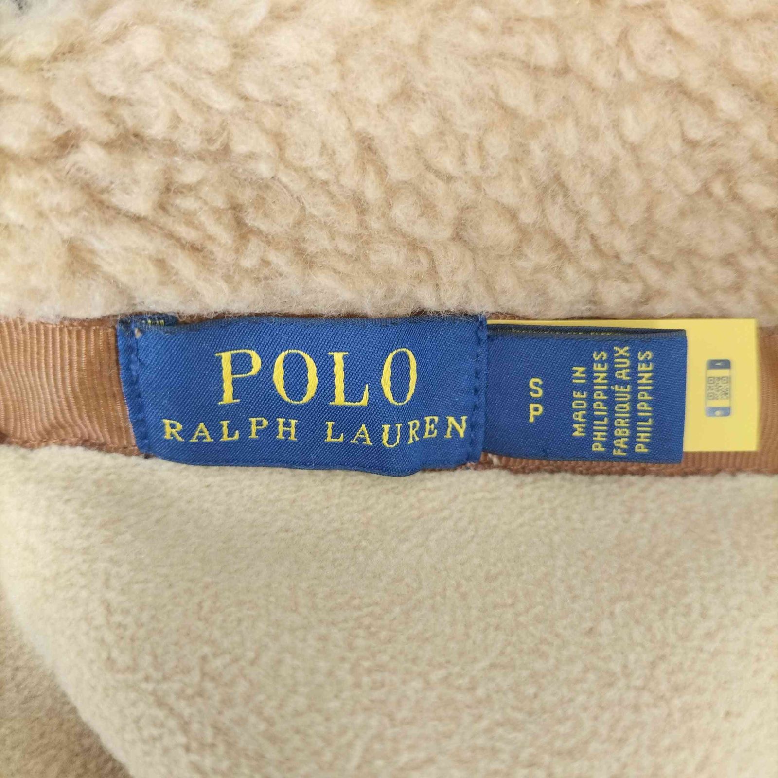 ポロラルフローレン POLO RALPH LAUREN Deri Detaylı Polar Ceket