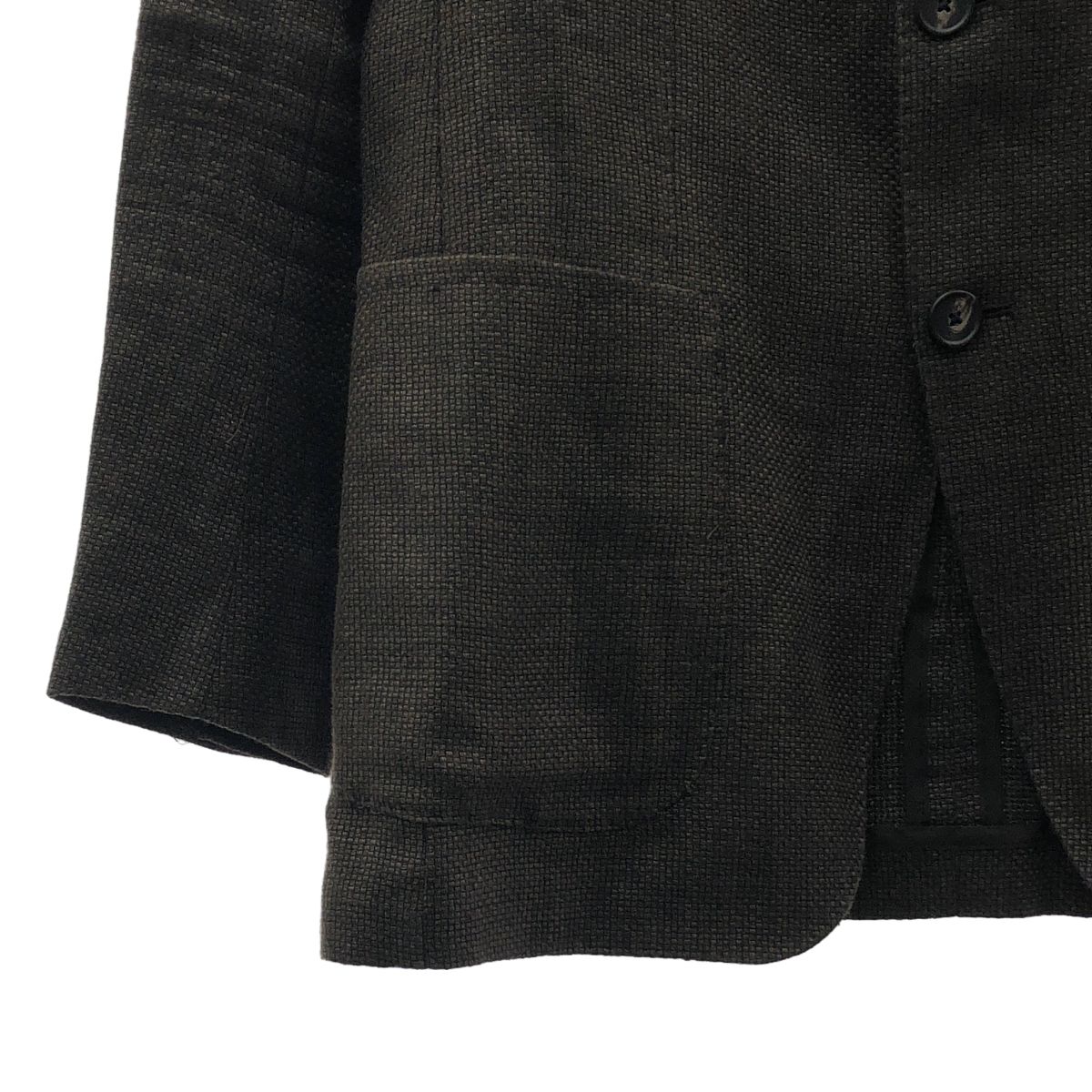 TAGLIATORE / タリアトーレ | リネン ウール テーラードジャケット