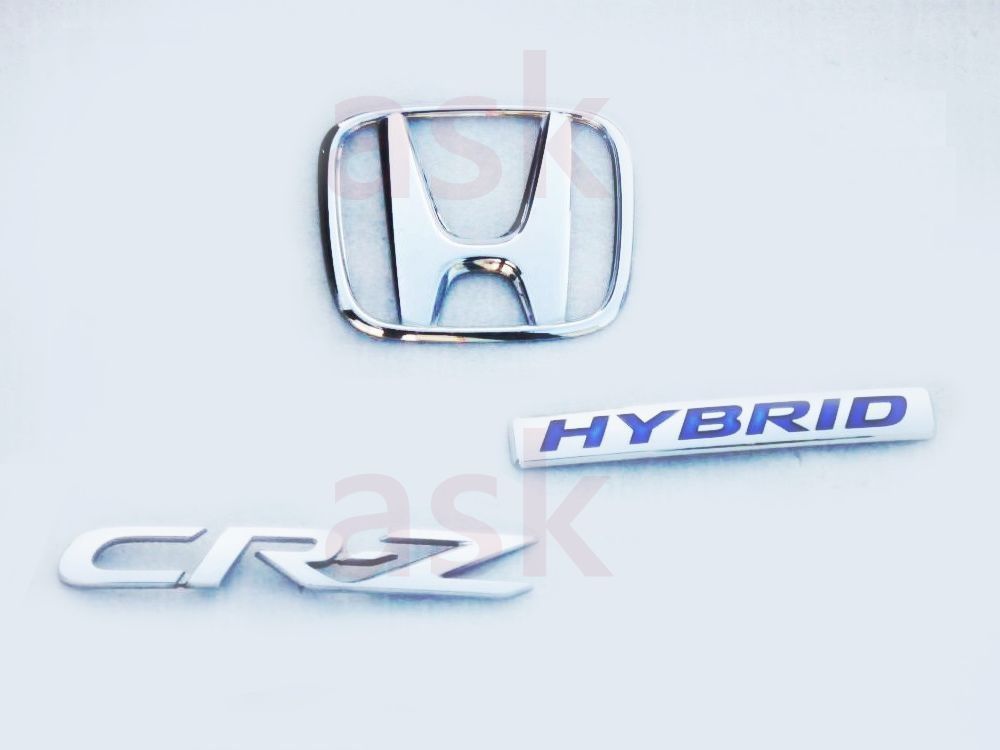 HONDA CR-Z ZF2用 リヤ エンブレム H CR-Z HYBRID 3点セット ホンダ 純正部品