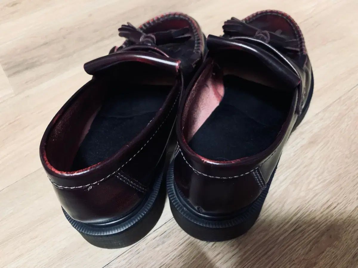 Dr.Martens Adrian UK4 チェリーレッド UK4, US6 Dr. Martens - Mens Adrian Tassle Loafer, Size: 6 D(M) US / 5