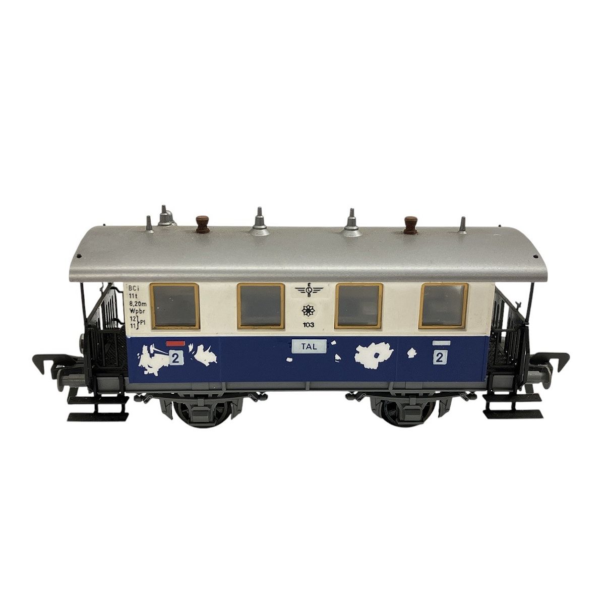 FLEISCHMANN エーデルヴァイス鉄道 客車 HOゲージ 中古