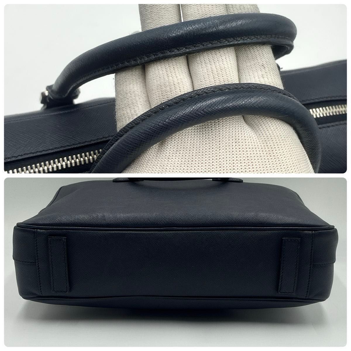 【美品・付属品完備✨】プラダ 2way ビジネスバッグ　サフィアーノレザー 楽天市場】【中古】 プラダ / PRADA ブリーフケース / ビジネス