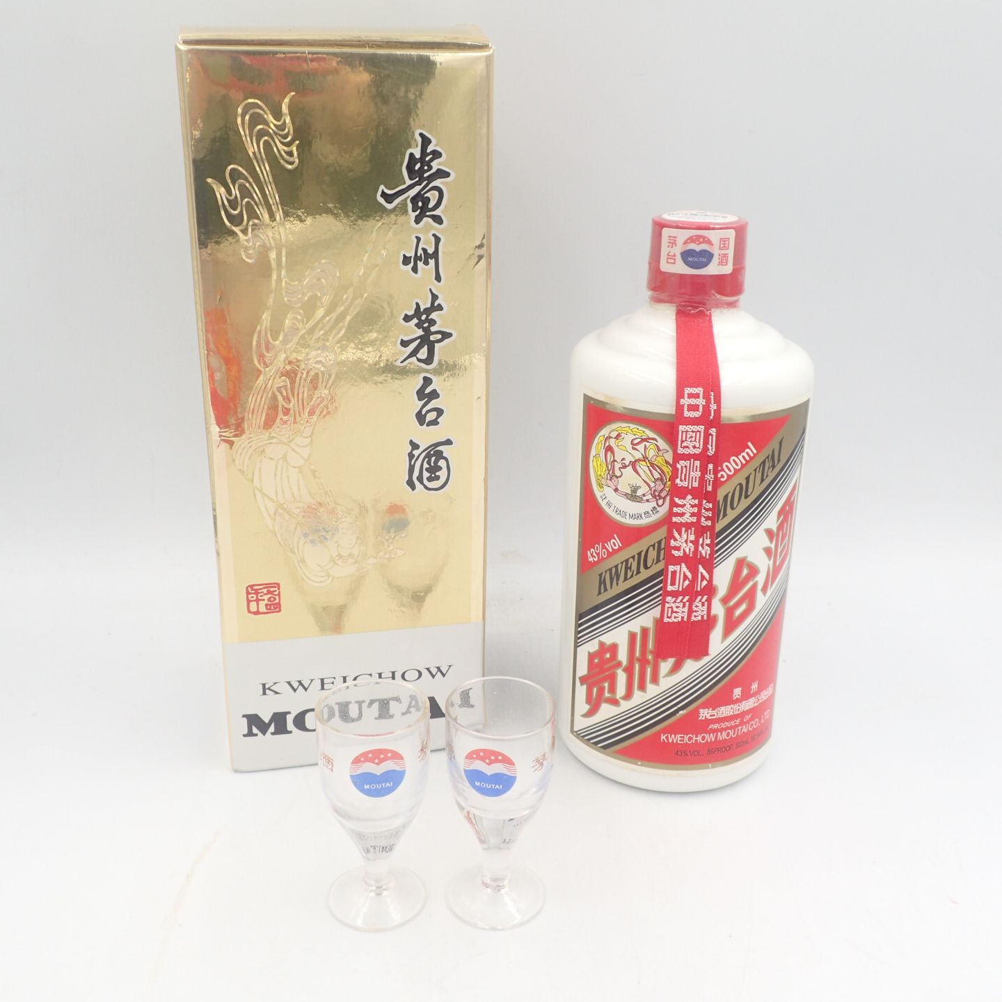 中国 古酒 貴州茅台酒 マオタイ酒キャップ開封 957g - その他