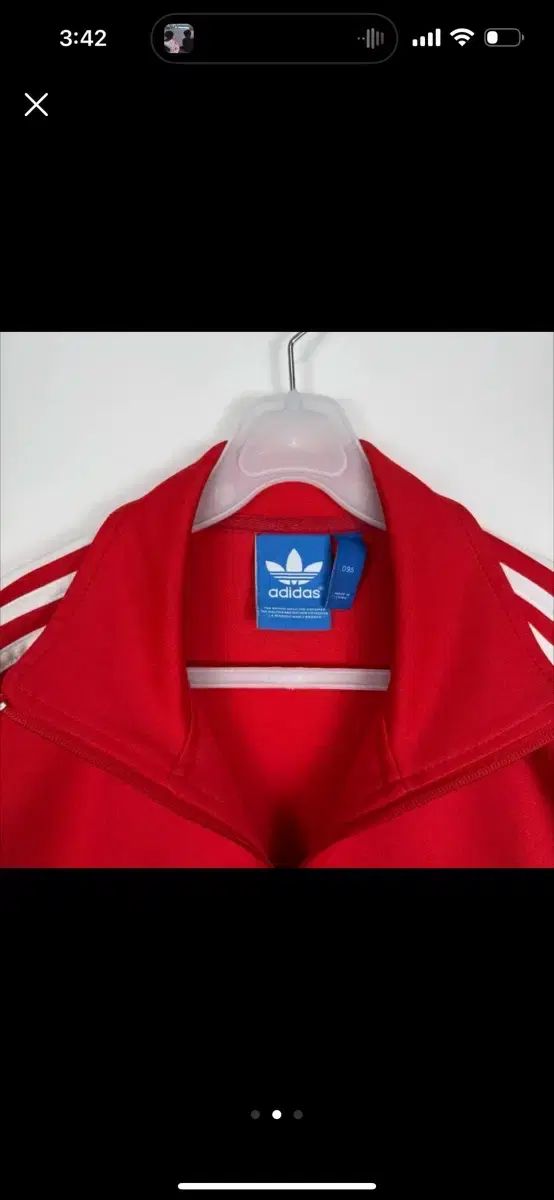 アディダス ファイヤーバード ジャージ レッド 95size