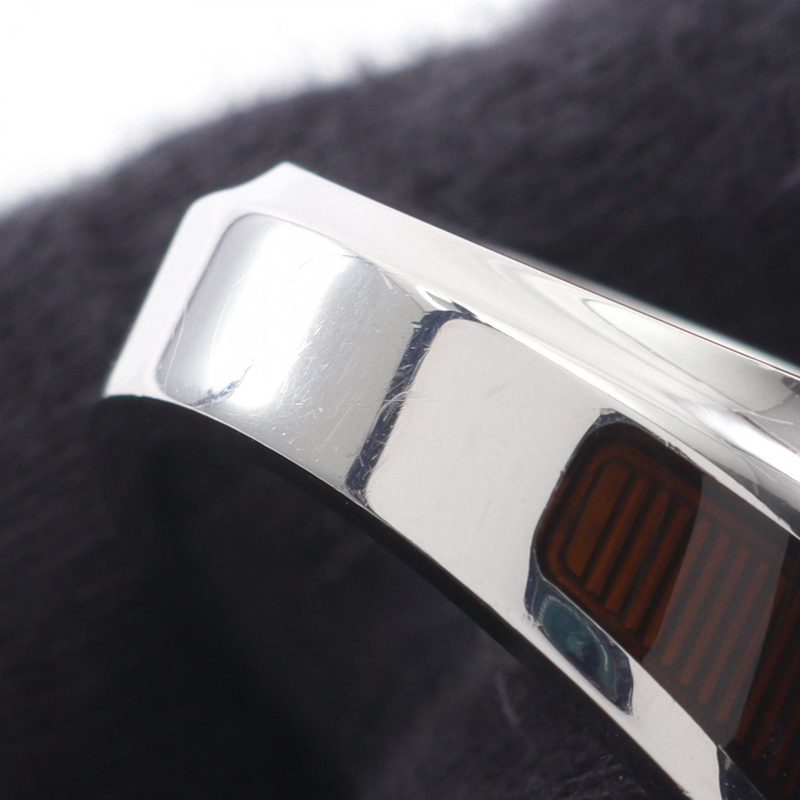 エルメス HERMES リング・指輪 Equus ステンレススチール エクウス 