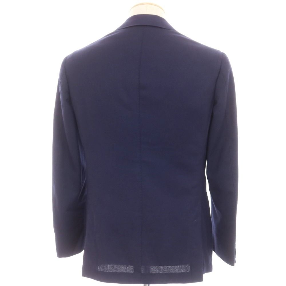【BEAMS F 】美品 ネイビー ウールテーラードジャケット サイズ44 BEAMS F ジャケット テーラードジャケット HANDMADE SAVILE