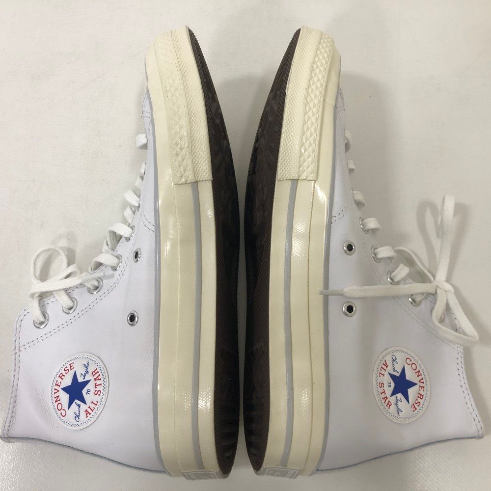 【日本未発売】コンバース　CHUCK 70 AT-CX ホワイト　厚底　23cm コンバース 厚底 CT70 AT-CX VINTAGE WHITE ハイカット A01682C