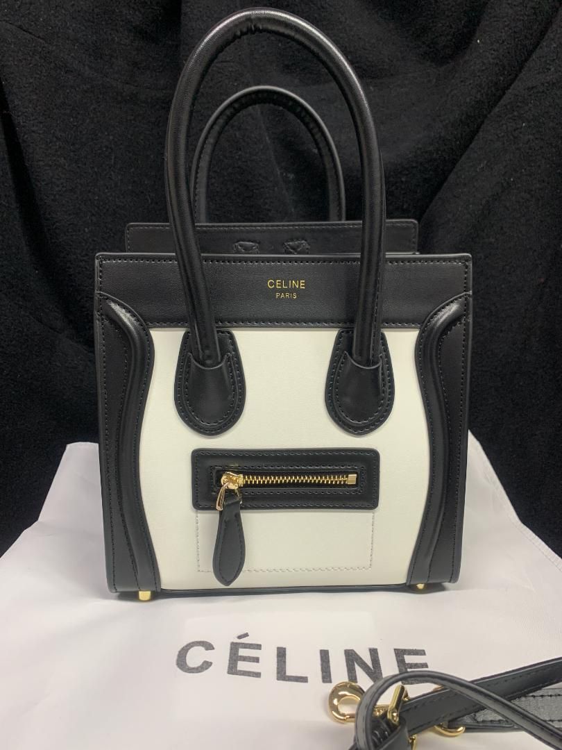 ~^CELINEラゲージミニショッパーハンドバッグ^~-MM輸入