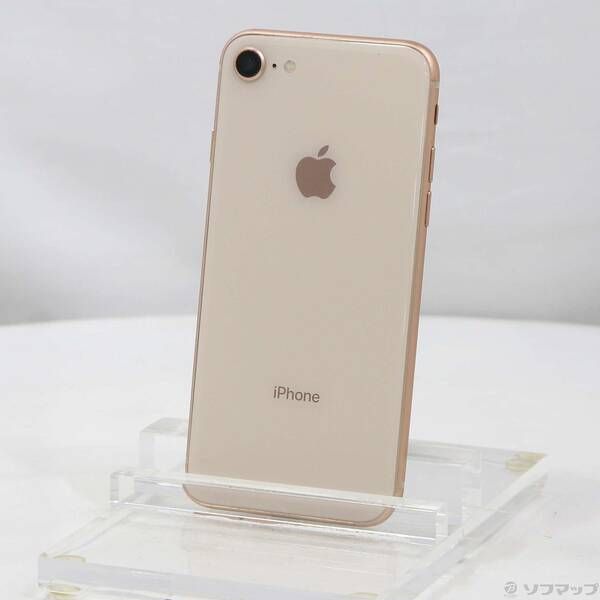 SIMフリー iPhone8 64GB ゴールド MQ7A2J/A ドコモ U6 スマートフォン