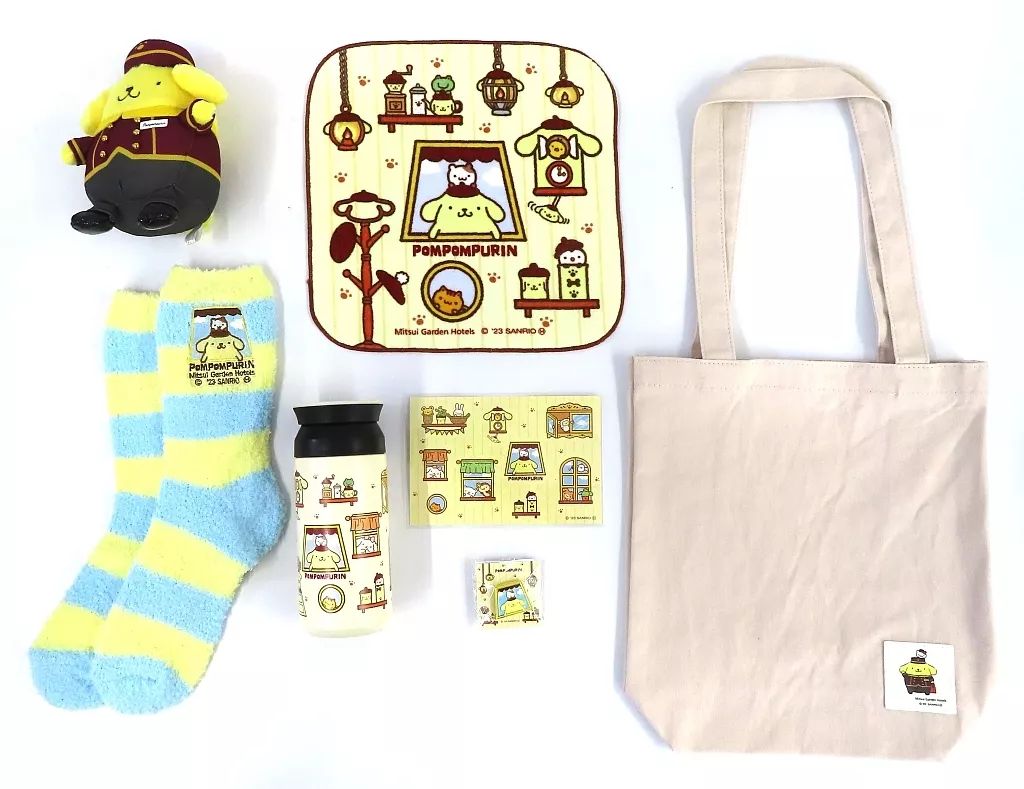 Mitsui Garden Hotels × ポムポムプリン 宿泊者限定グッズ Mitsui Garden Hotels × ポムポムプリン 宿泊者限定グッズ 宿泊すると