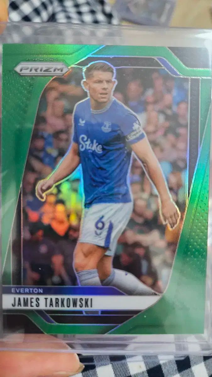 24 25 Panini パニーニ EPL プリズム エバートン ジェームス タコウスキー 5 グリーン