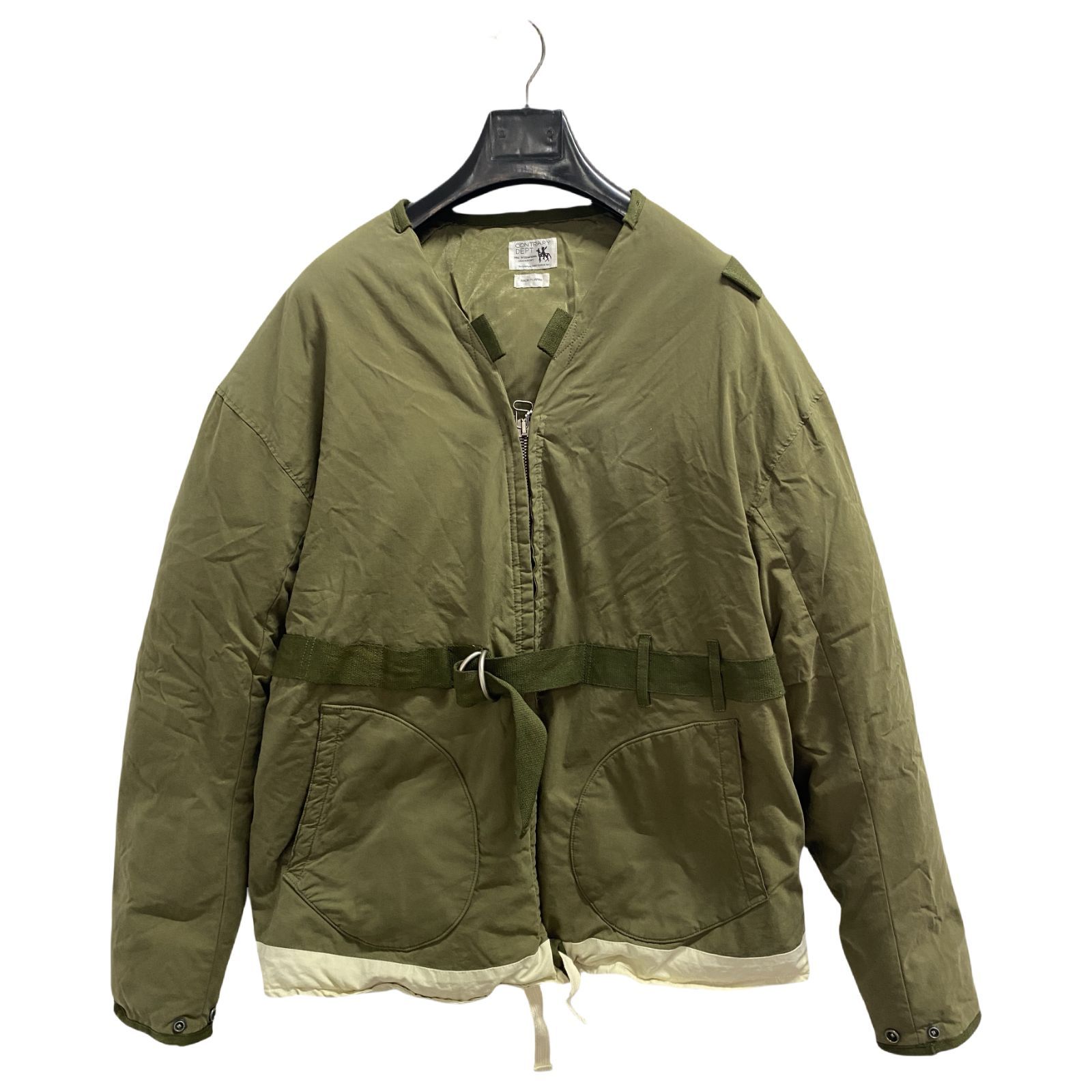 VISVIM 21AW SPOT ITEM CONTRARY DEPT HARRIER DOWN JKT ハリアーダウンジャケット カーキ サイズ3