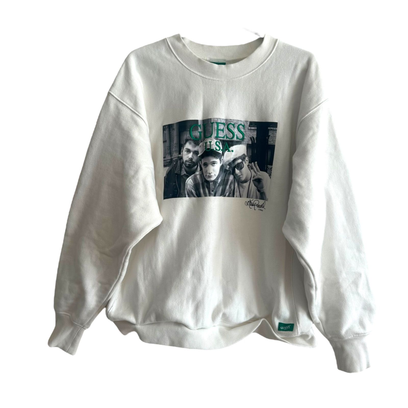 LB1 GUESS GREEN LABEL ゲス グリーンレーベル トレーナー ホワイト 