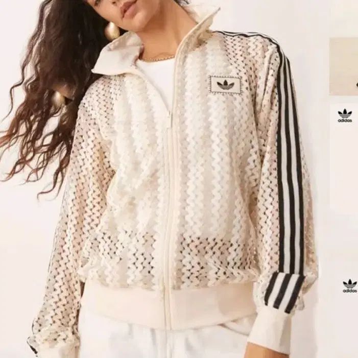 adidas アディダス クロシェ ジップアップ