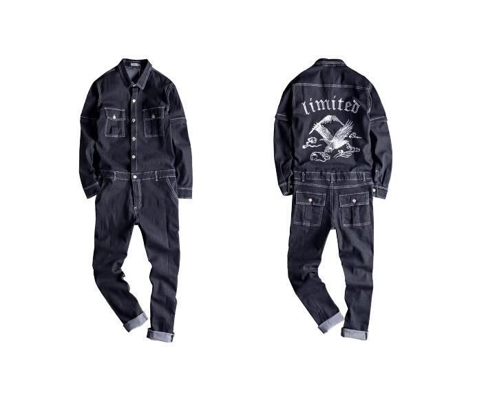 つなぎ サスペンダーズボン