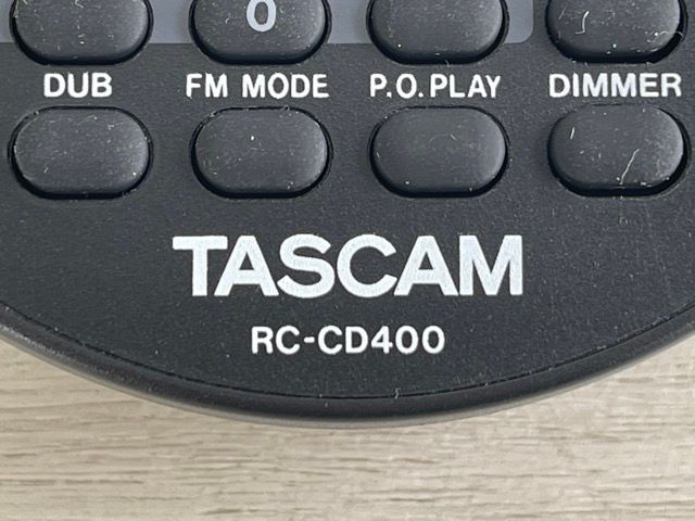TASCAM DAT用 RC-D30 ワイアードリモコン