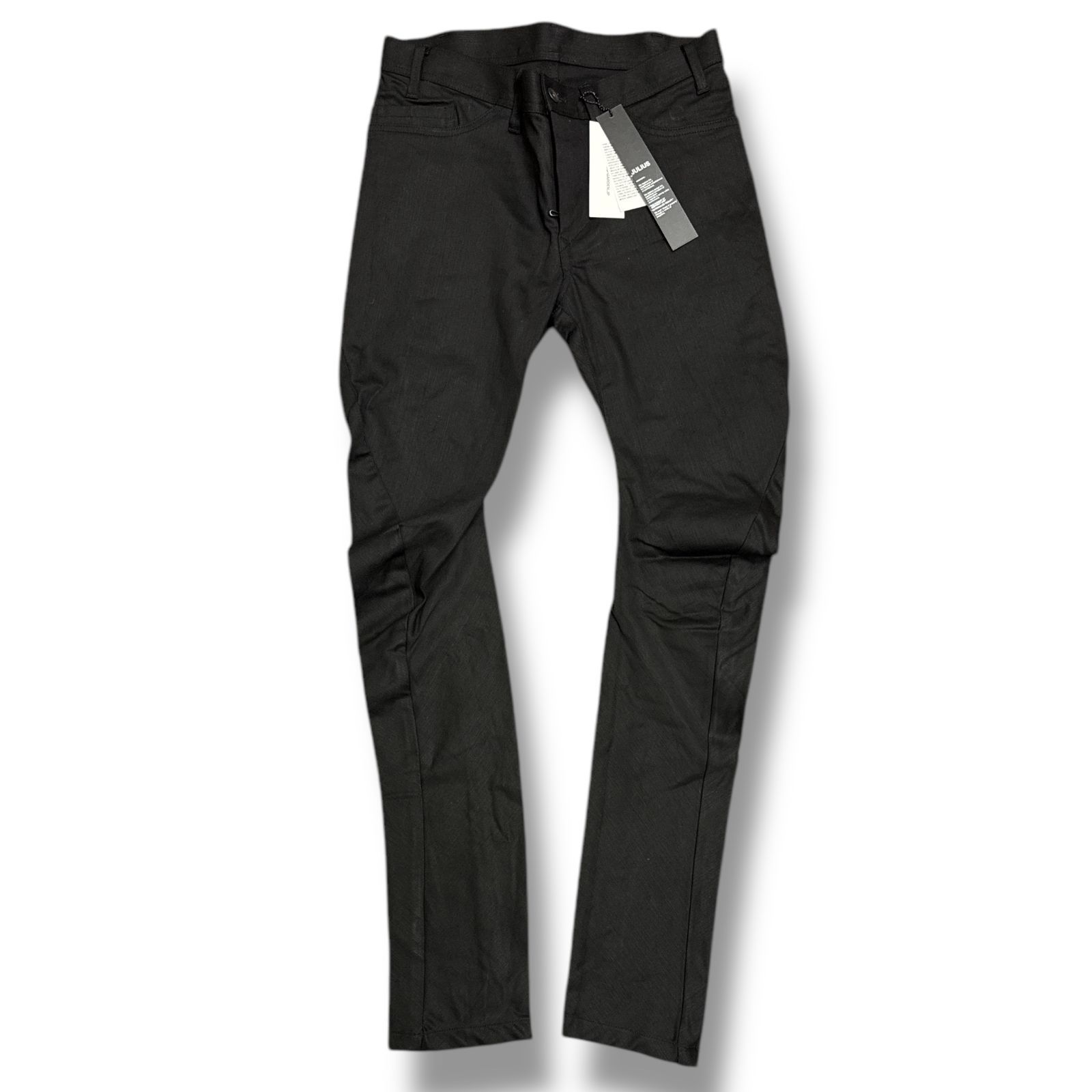 参考上代39600円 JULIUS 24SS 10.5oz Stretch Denim Skinny Pants 