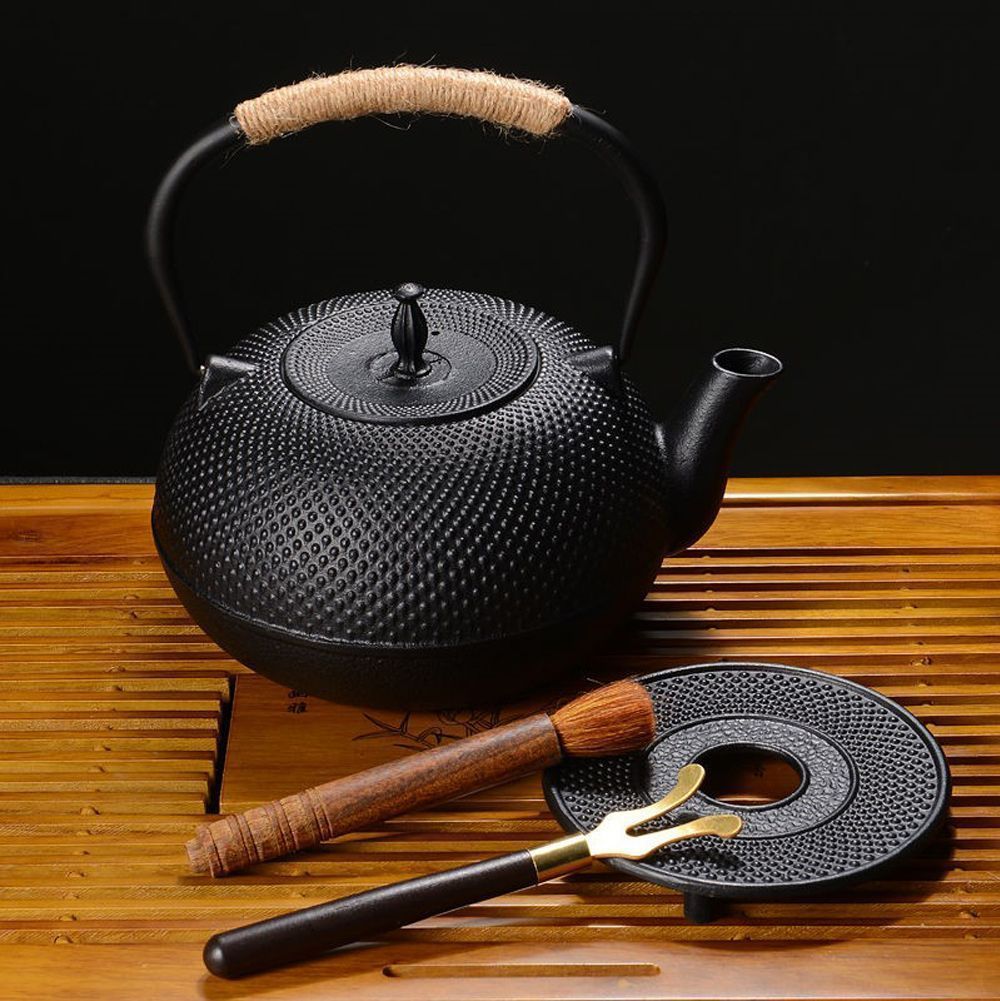 南部鉄器式 茶道具