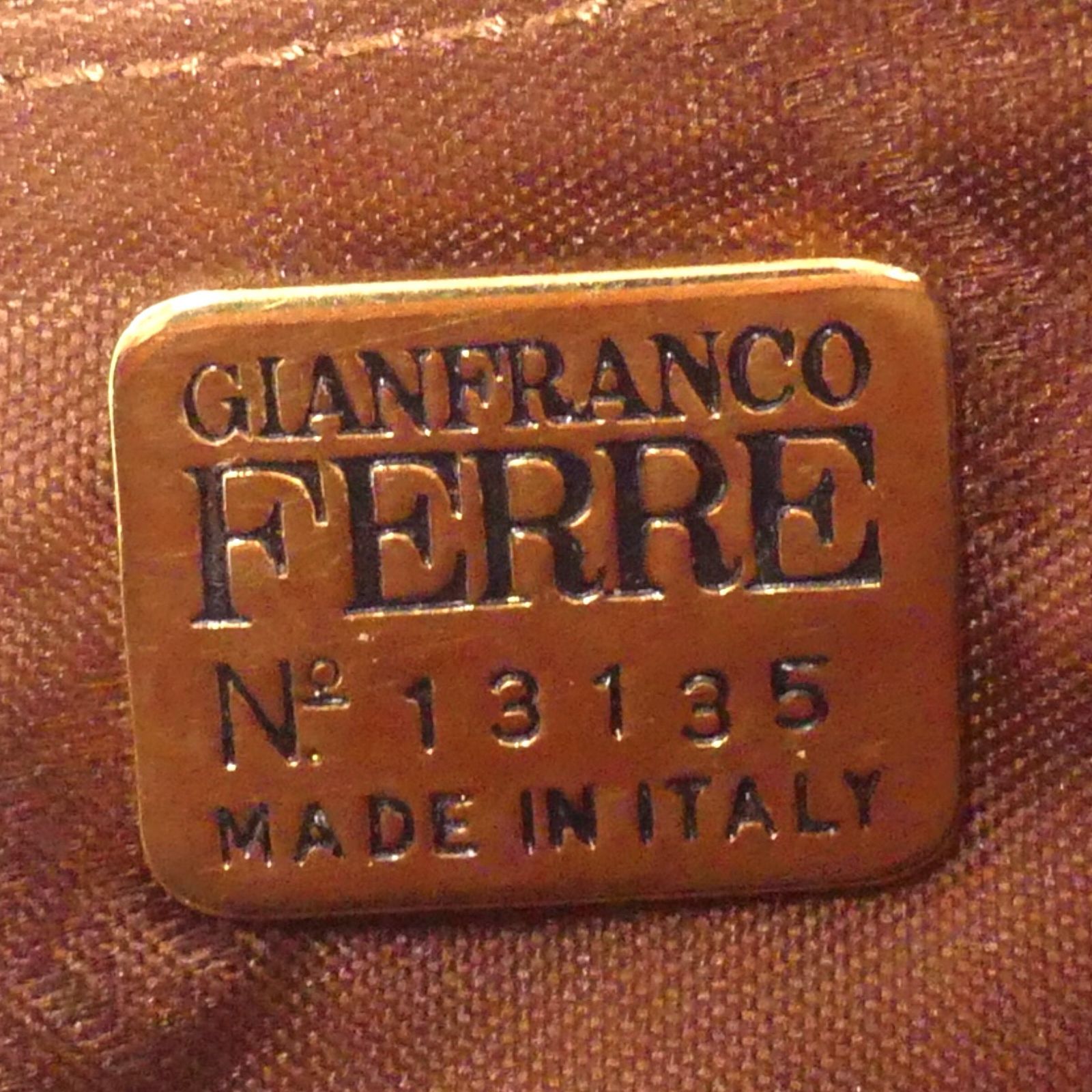 ヴィンテージ/イタリア製/GIANFRANCO FERRE/ イタリア製 GIANFRANCO FERRE ジャンフランコフェレ ショルダーバッグ