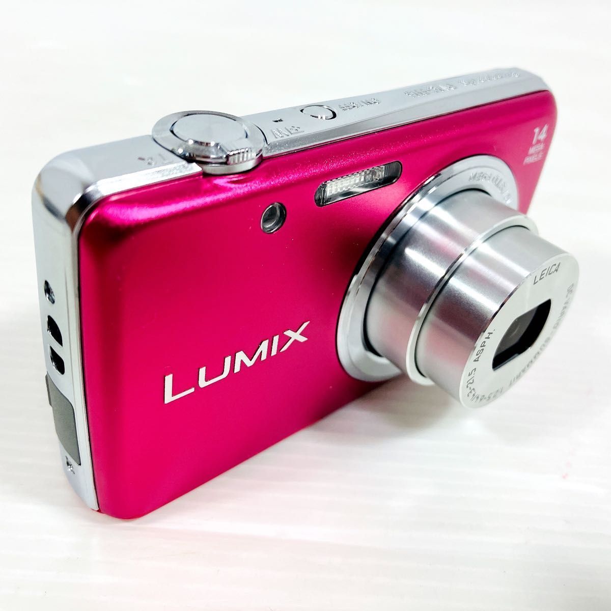◎美品　パナソニック　LUMIX　FH6-P　ピンク　1410万画素　LEICA 美品】 Panasonic パナソニック LUMIX FH6 PINK コンパクトデジタル