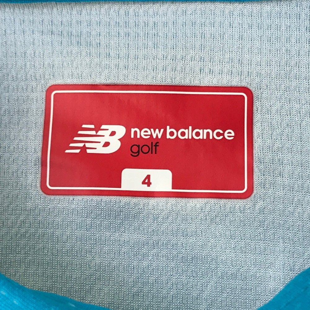 サイズ：4 NEW BALANCE GOLF ニューバランス 半袖ポロシャツ