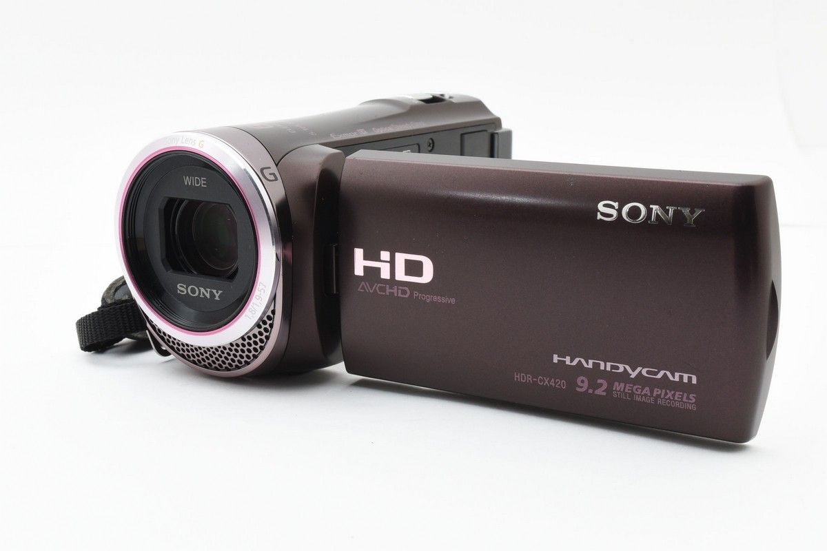 美品】SONY ビデオカメラ Handycam HDR-CX420 - メルカリ