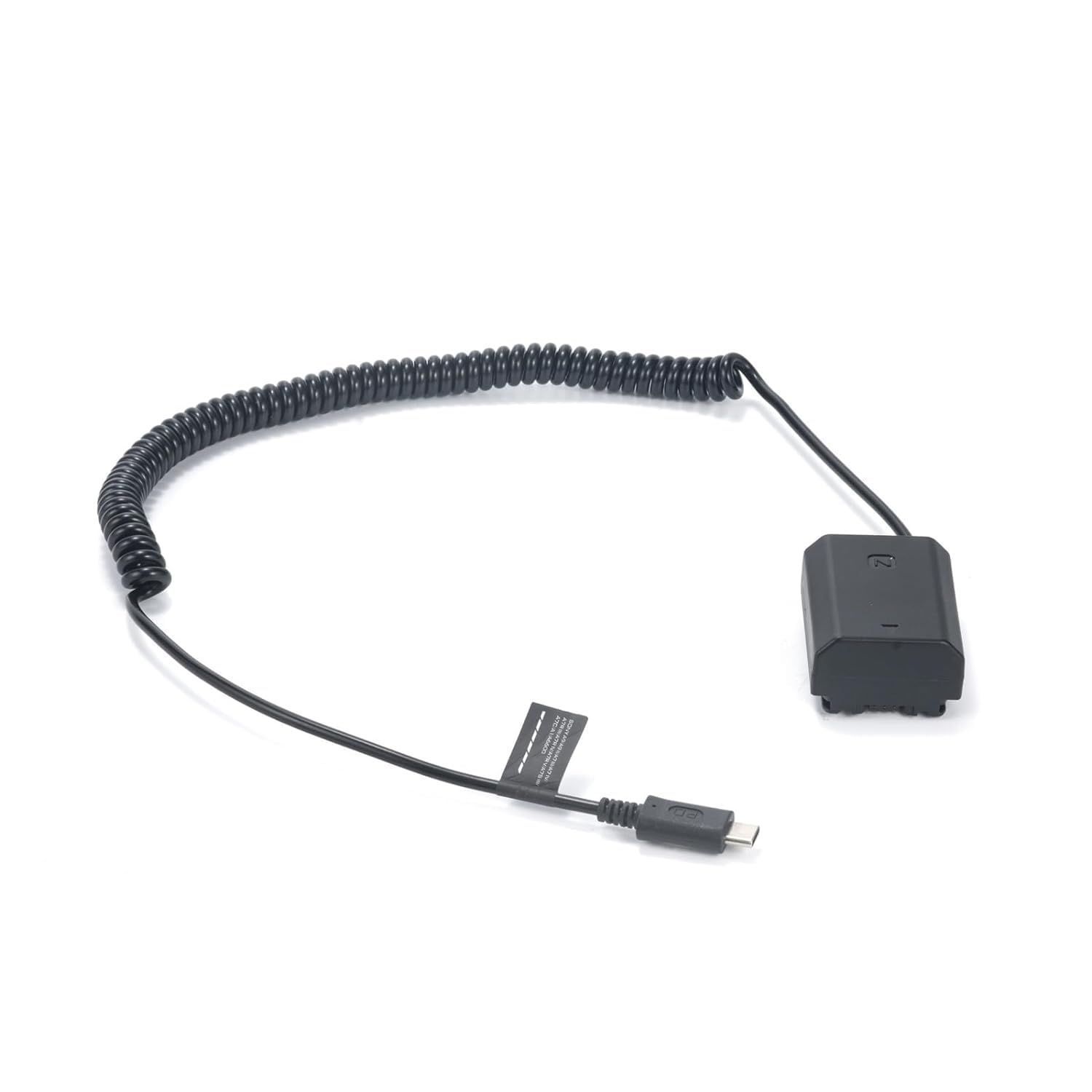 A7R と A9 カメラと互換性があります ソニー 電源ケーブル PD USB-C DB-SYFZ-USBC バッテリー ダミー NP-FZ100 TILTA