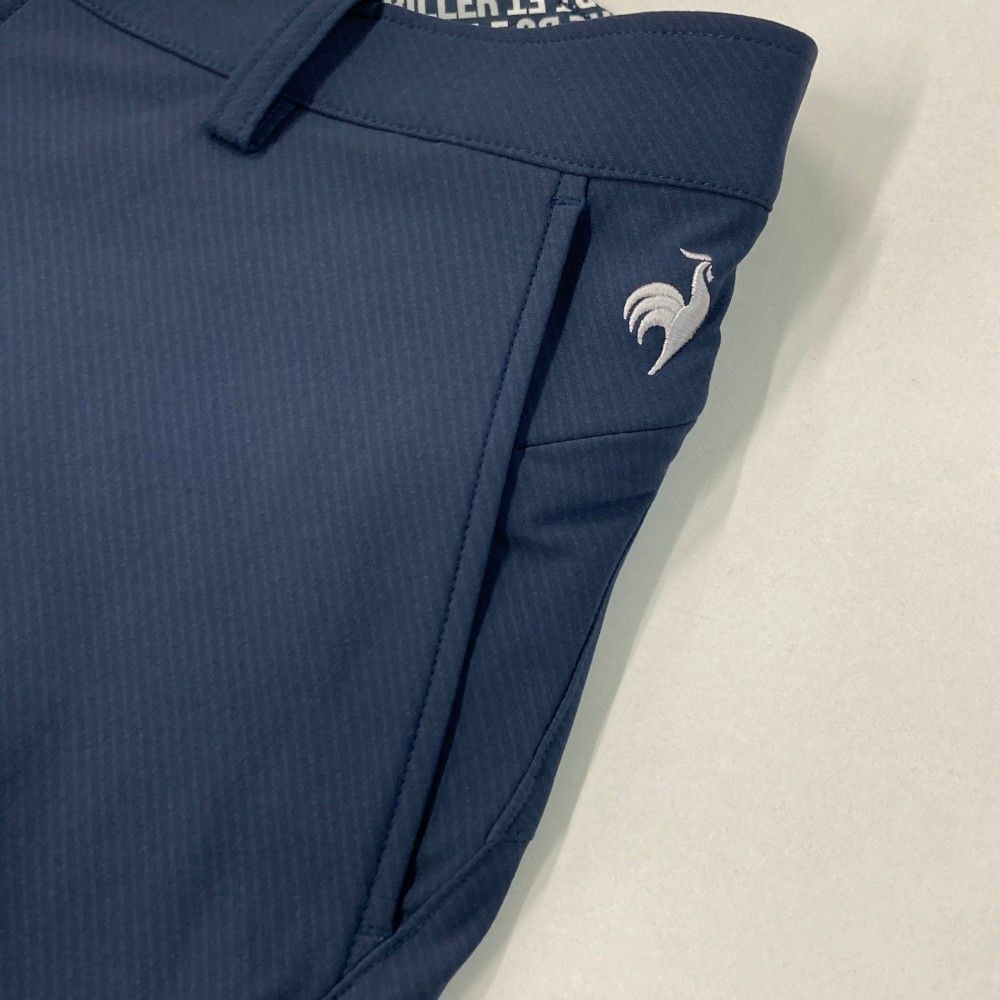 le coq sportif メンズゴルフパンツ 92 メンズ ゴルフ ロングパンツ ストレッチ感を備えた素材をベースに、ゴルファーズポケット、アドレスカッティングロングパンツ QGMUJD03 （グレー）