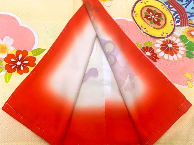 七五三 着物 7歳 フルセット 女の子 正絹 刺繍 絵羽付け着物と結び帯 コーディネートセット 淡黄色 鼓 IYS959i26848ZZ SKLAD-KIRPICHA_RU