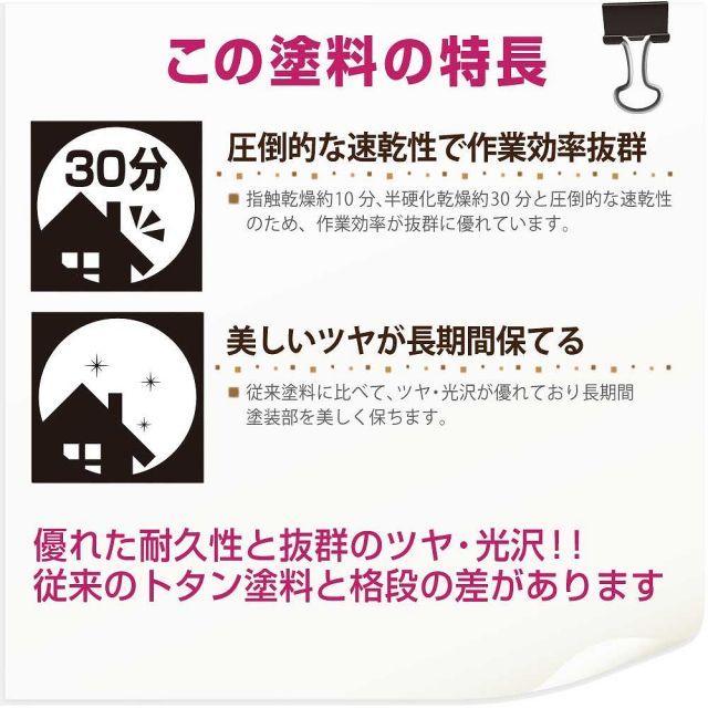 カンペハピオアクリルトタン用あかさび色7L