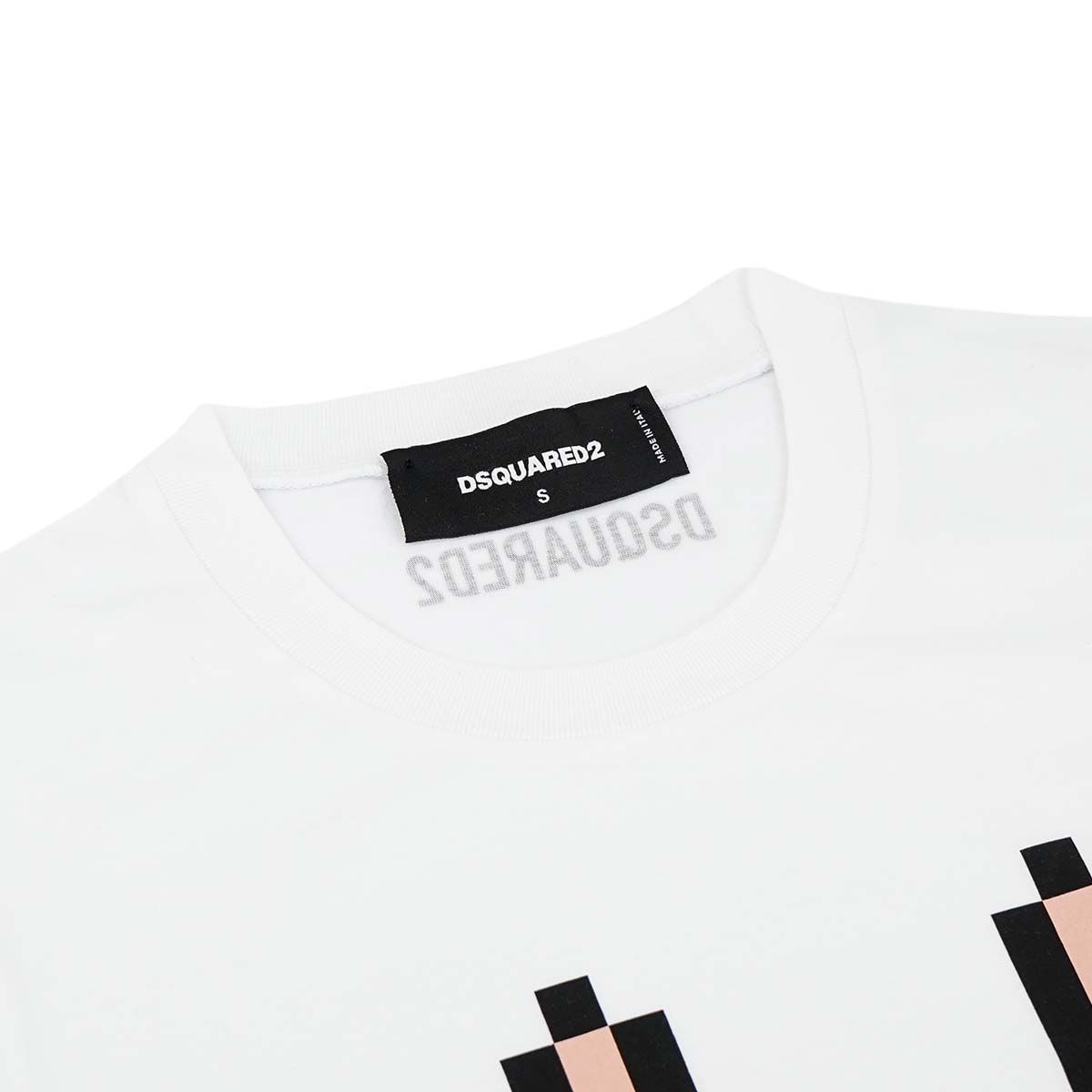 DSQUARED2 ディースクエアード 半袖Tシャツ S79GC0073 S23009 ICON ...