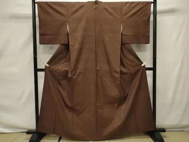 平和屋着物□本場大島紬 7マルキ 吉祥花文 正絹 逸品 CAAT0724dy