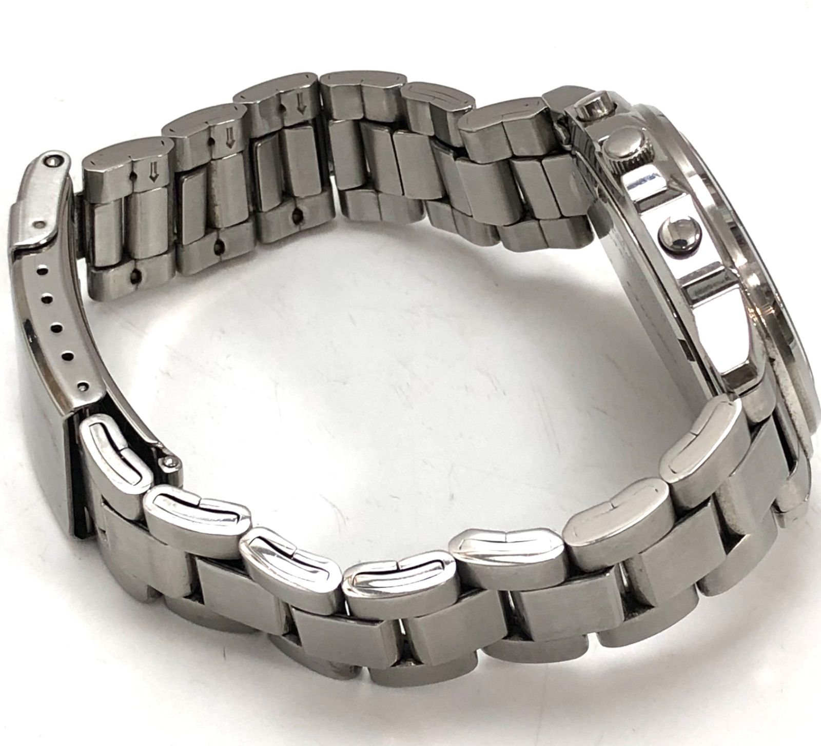 【SEIKO】クォーツ腕時計 セイコー クロノグラフ シルバー 文字盤 ブラック ゴールド アナログ 6T63-00DO メンズ セイコー クォーツ 腕時計 クロノグラフ 7T92-0LV0 シルバー文字盤