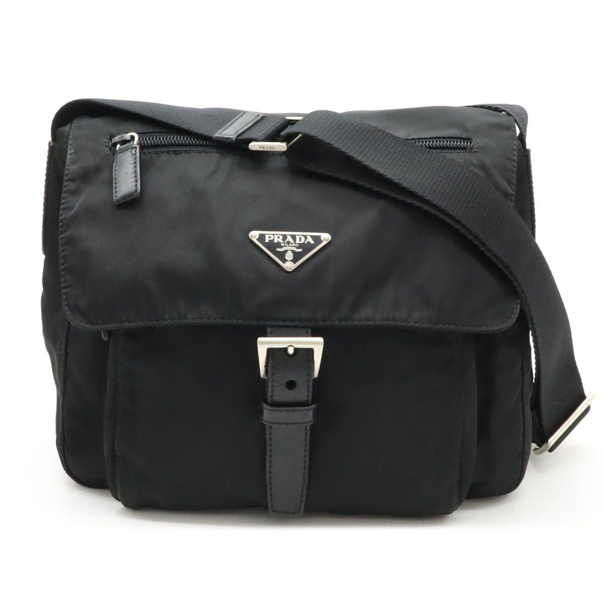 PRADA プラダ トライアングルロゴ ショルダーバッグ メッセンジャー