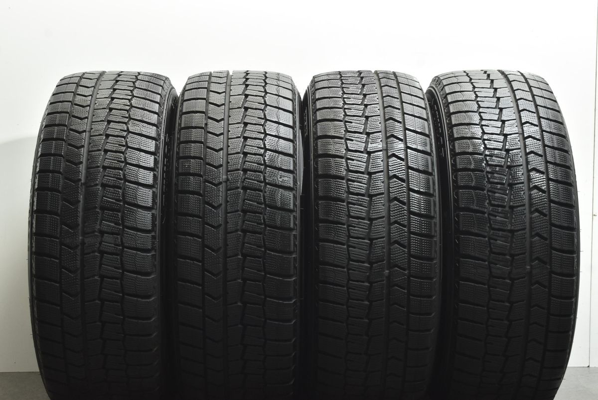 バリ溝】ケレナーズ 17in 8J +34 PCD120 ダンロップ ウィンター