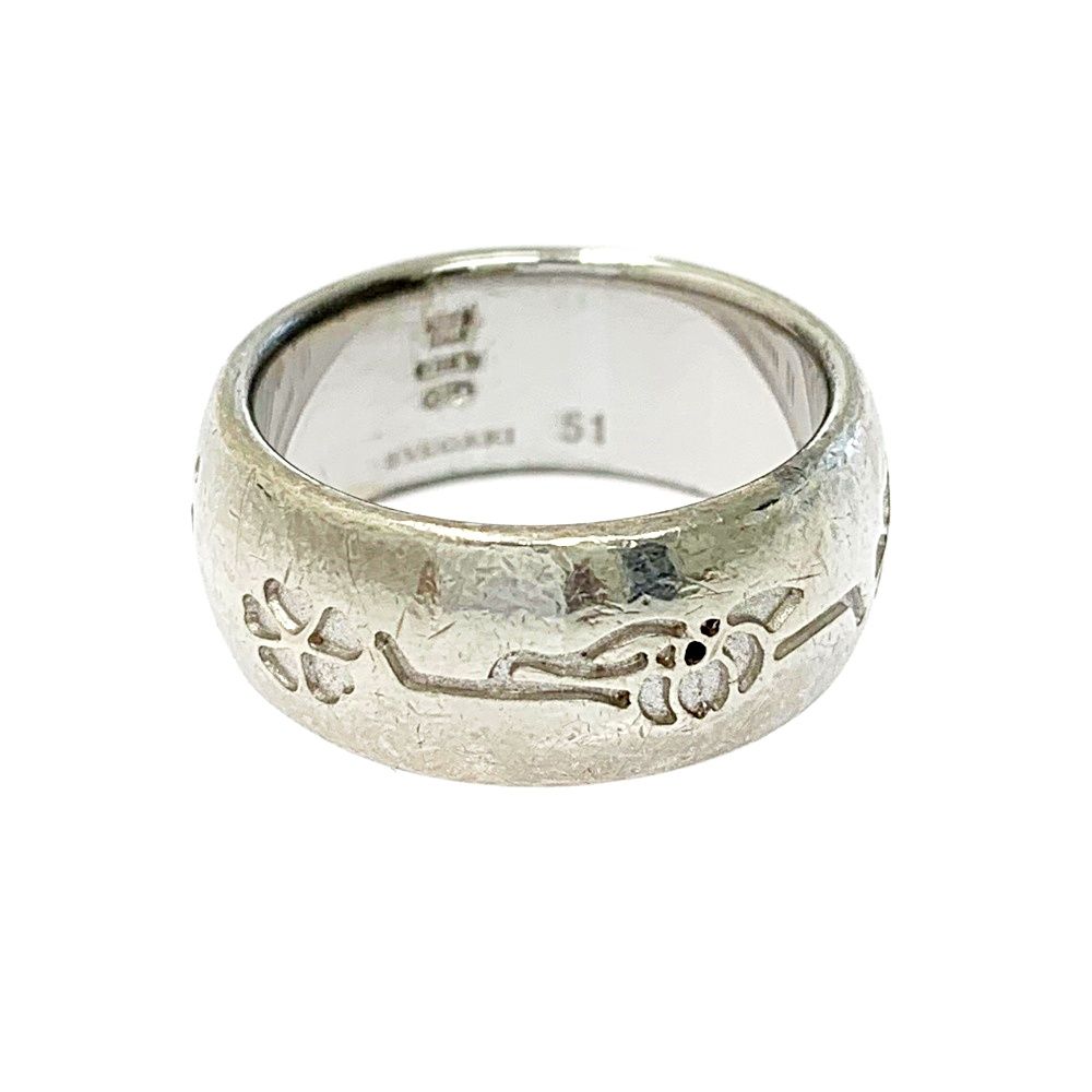 中古】BVLGARI ブルガリ シルバー セーブザチルドレン リング 7.6g 925