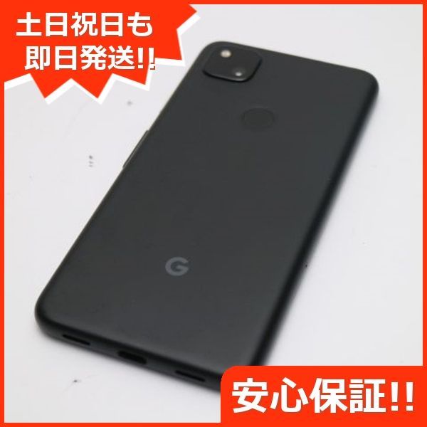 超美品 SIMフリー Google Pixel 4a ブラック スマホ 白ロム  土日祝発送OK 07000