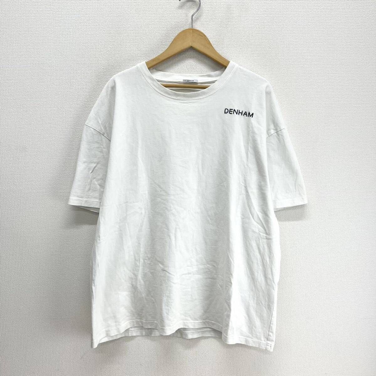 DENHAM デンハム 27210-3-51120 VINE BOX TEE HCJ 半袖Tシャツ ロゴ 刺繍 XL 10120056 - メルカリ