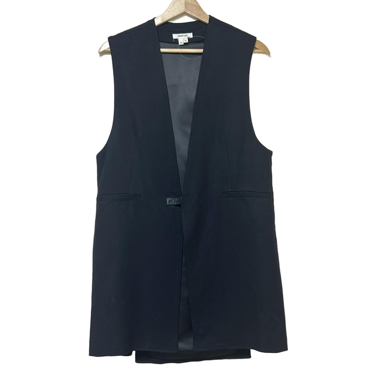 Helmut Lang ヘルムートラング カーディガン サイズM レディース 黒 ロング丈
