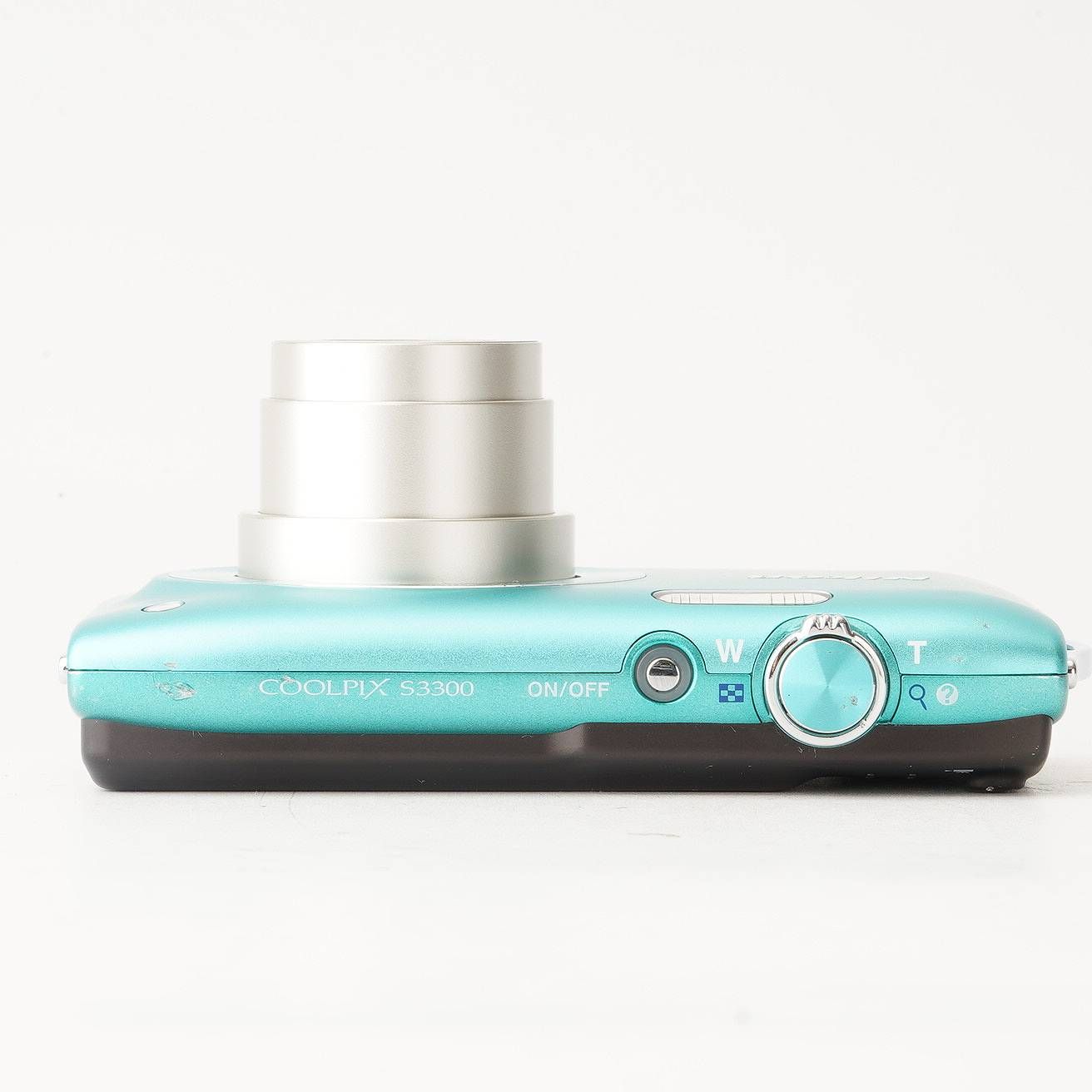 Nikon coolpix s3300 ミントグリーン 匿名配送 Nikon Coolpix S3300 Digital Camera Mint Green 6x zoom Lens Japan