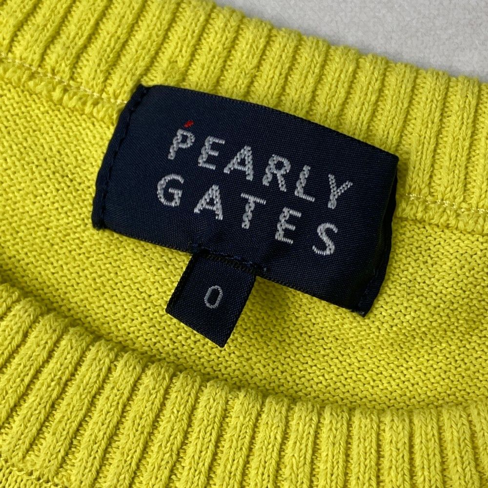 サイズ：0 PEARLY GATES パーリーゲイツ ニットセーター