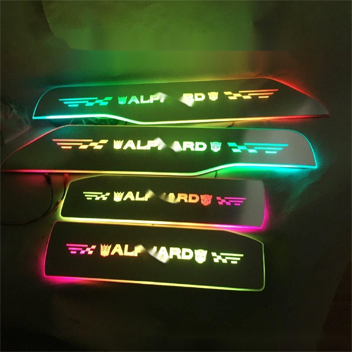 トヨタ アルファード 用 ダイナミックLEDイルミミネーション ドアシルステップ4P