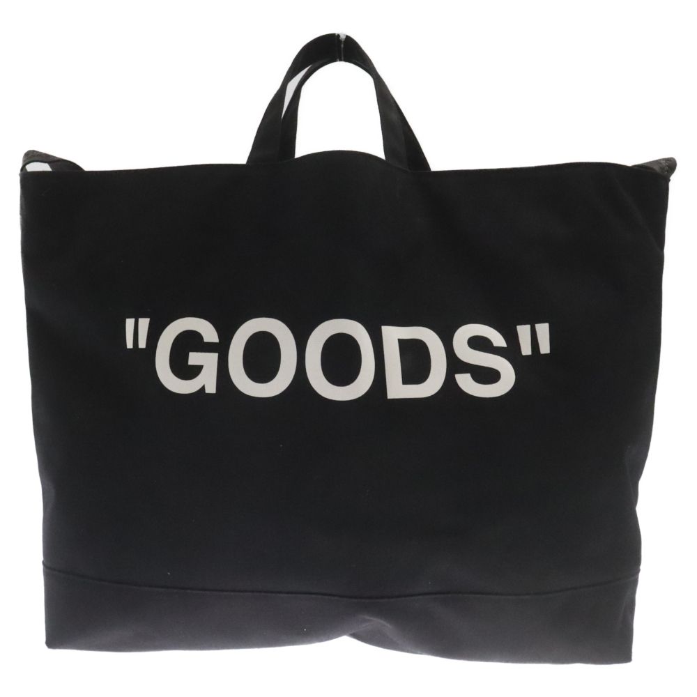 OFF-WHITE (オフホワイト) 20AW Quote Tote Bag プリント キャンバス