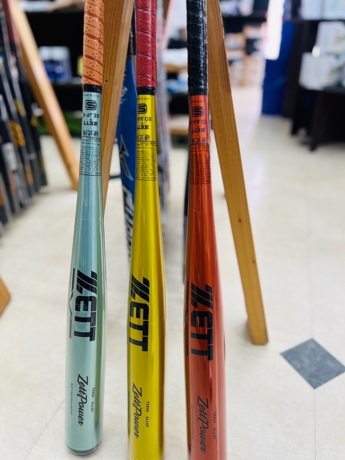新品未使用】新基準硬式金属製バット ゼットパワー 84cm BAT11384C
