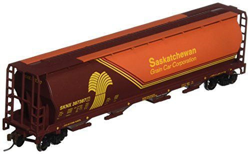 Bachmann Trains - カナダ4ベイ 円筒形 穀物ホッパー - サスカチュワン 