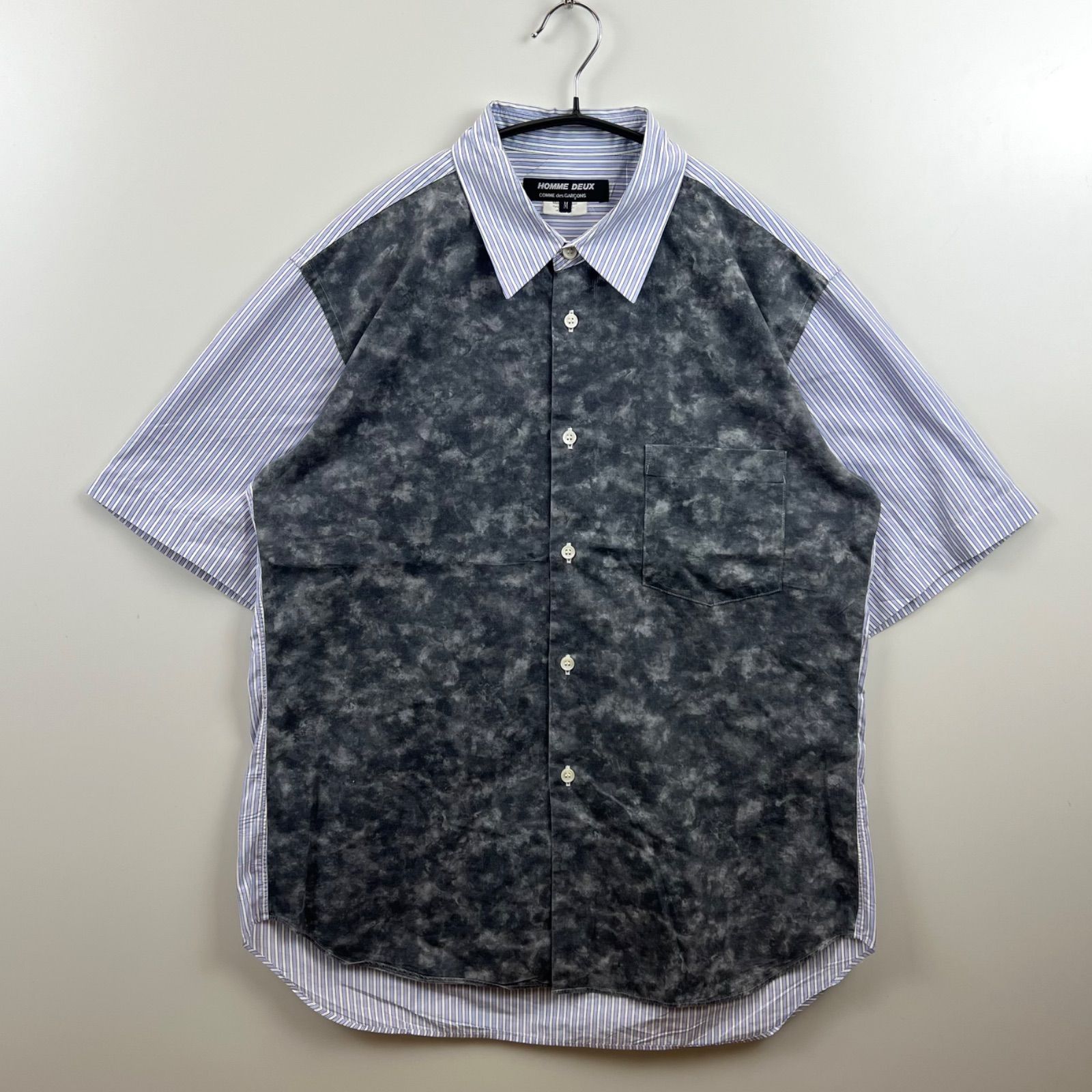 COMME des GARCONS HOMME DEUX AD2017 stripe design S/S shirts