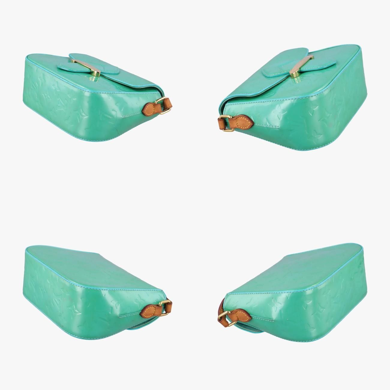 VuittonベルフラワーPMブルーラゴンヴェルニM91730FL0152