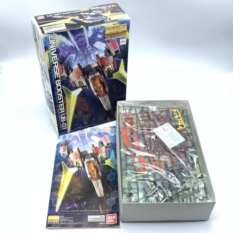 BANDAI - 【中古】バンダイ MG 1/100 ユニバースブースター ガンダムビルドファイターズ【箱傷みあり】[10][240010472446] 中古】ｶﾞﾝﾀﾞﾑ）箱傷み)MG 1/100 ﾕﾆﾊﾞｰｽﾌﾞｰｽﾀｰ[10] - メルカリ