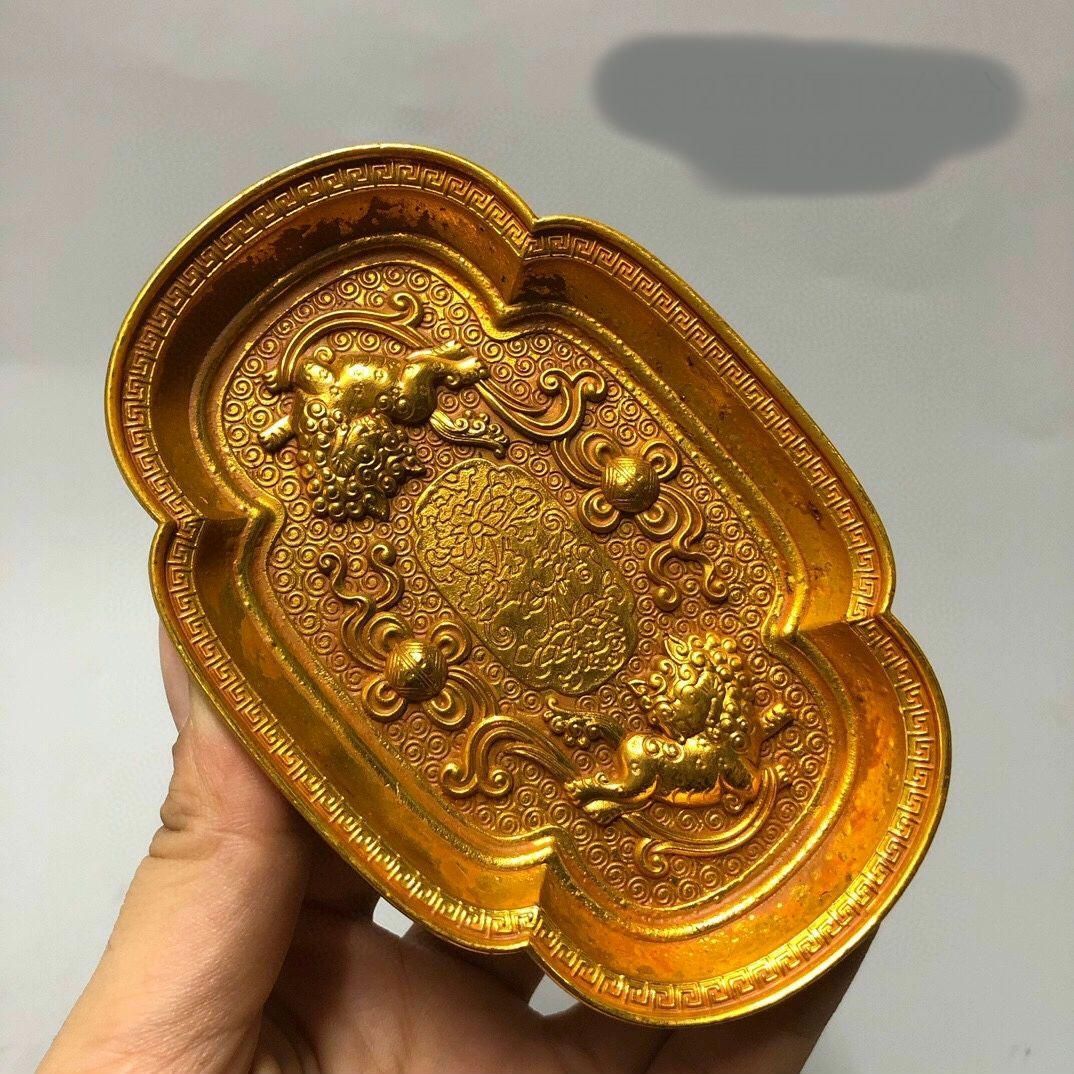 銅器 ライオン 居間 玄関 事務室 辟邪 開運風水 招財 装飾品